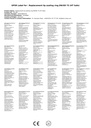 Anel de vedação de substituição DN/OD 75 (HT Safe)-2