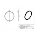 KG Anel de Vedação de Substituição DN/OD 125 (KG PVC)-0