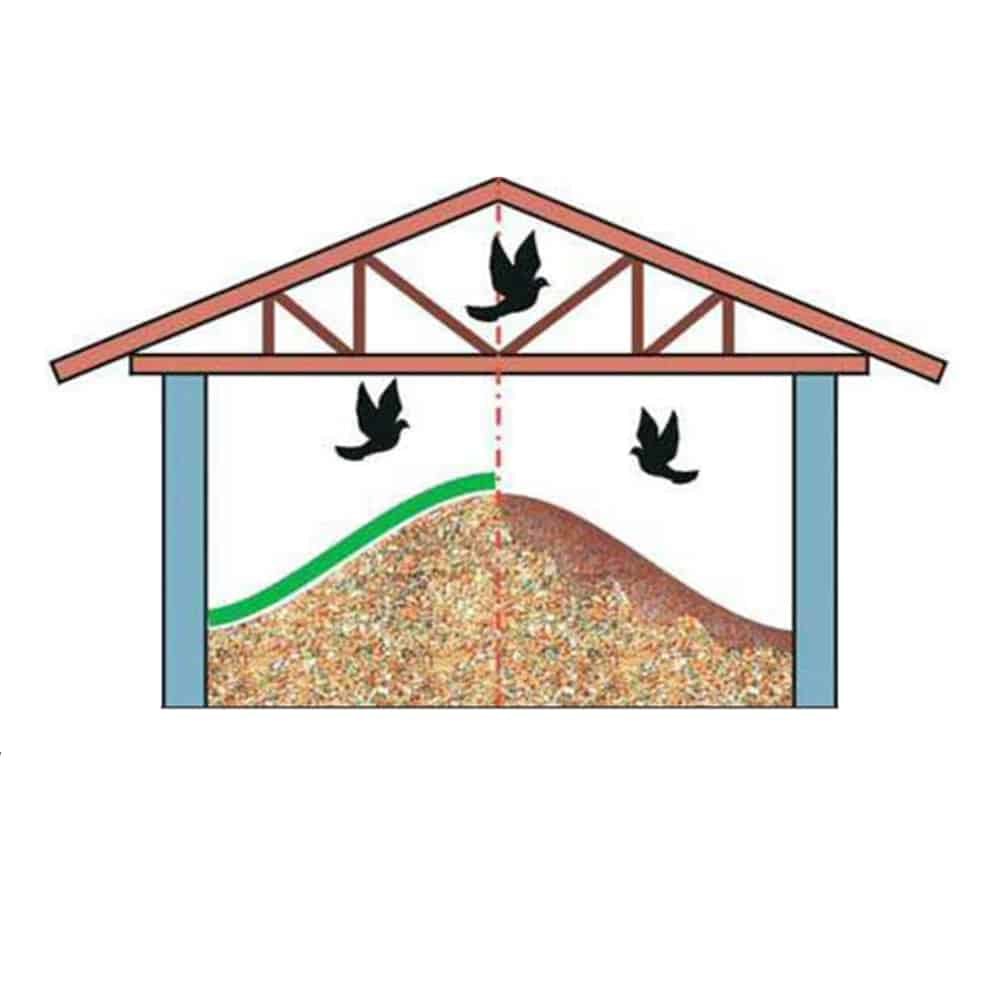 Tecido de Proteção de Palha 140g/m² 9,8m x 12,5m (122,5m²)-4