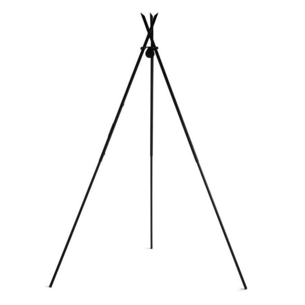 Grelhador Suspenso "TIPI" 210 cm + Grelha 70 cm em Aço Natural-0