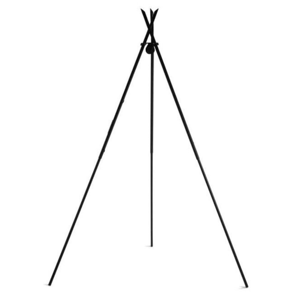 Grelhador Suspenso "TIPI" 210 cm + Grelha 50 cm em Aço Inoxidável-0