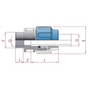 Conexão de Tubo PP PE 32 x 3/4" IG-0