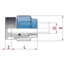 PP PE Pipe Fitting End Cap 16-0