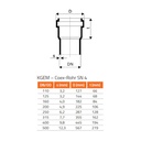 KGEA Ramificação DN/OD 160/110 87 Graus-0