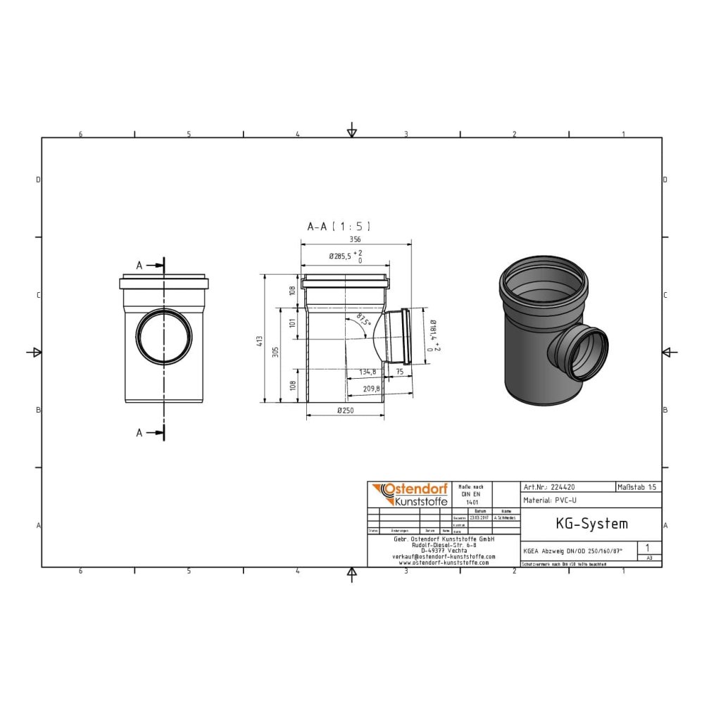 KGEA Abzweig DN/OD 250/160 87 Graus-1