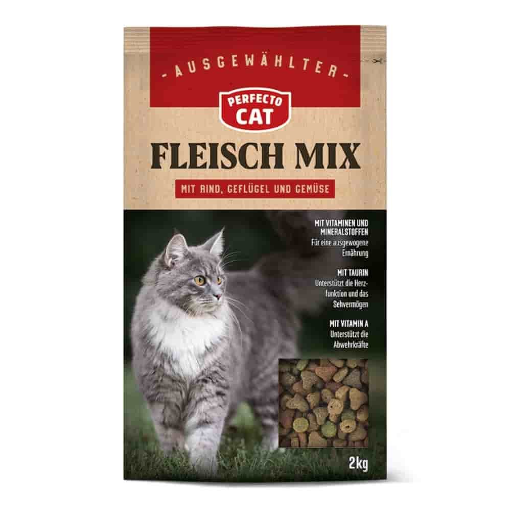 Ração para Gatos Perfecto Cat Classic Knusper-Mix 24kg-1