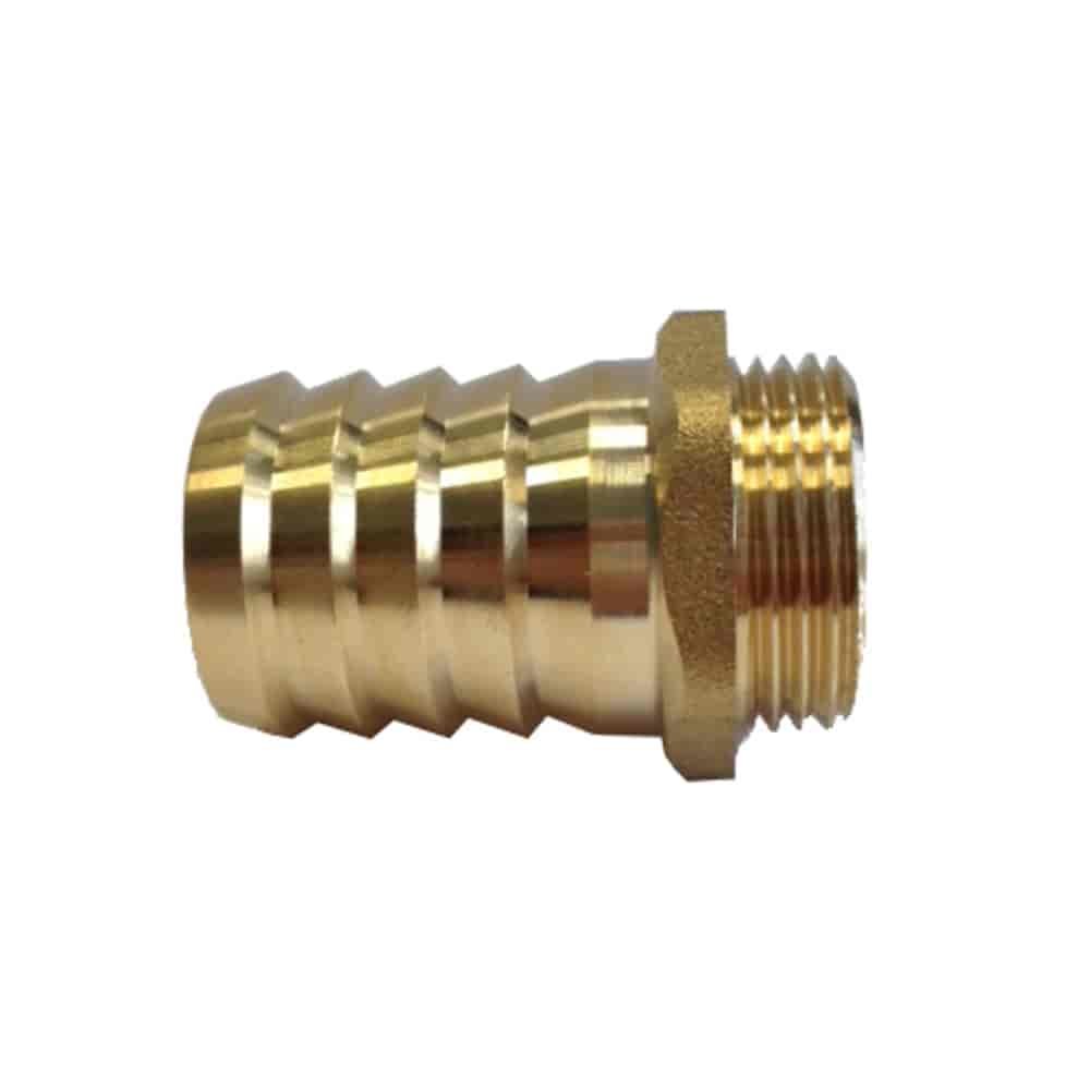 Conexão de Tanque + Barril de Chuva Reta AG 1 1/4" x Bico 1"/25mm-2