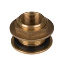 1 1/4" Tanque de passagem com conector de mangueira para mangueira de 25mm-5