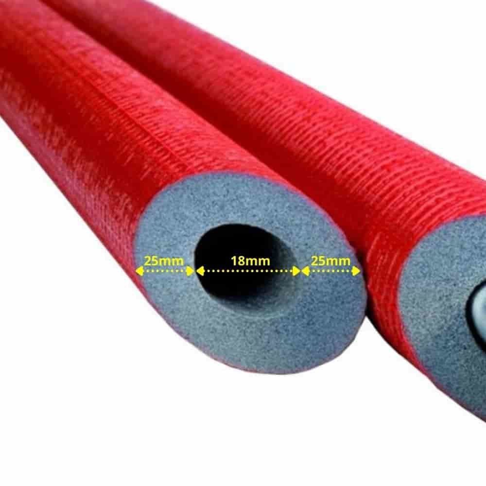 CLIMAFLEX® Stabil 2m Ø 18 mm x 25 mm Isolamento 100% GEG