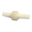 Conector de Mangueira Plástico 3/3 Acoplamento Bico 32 mm