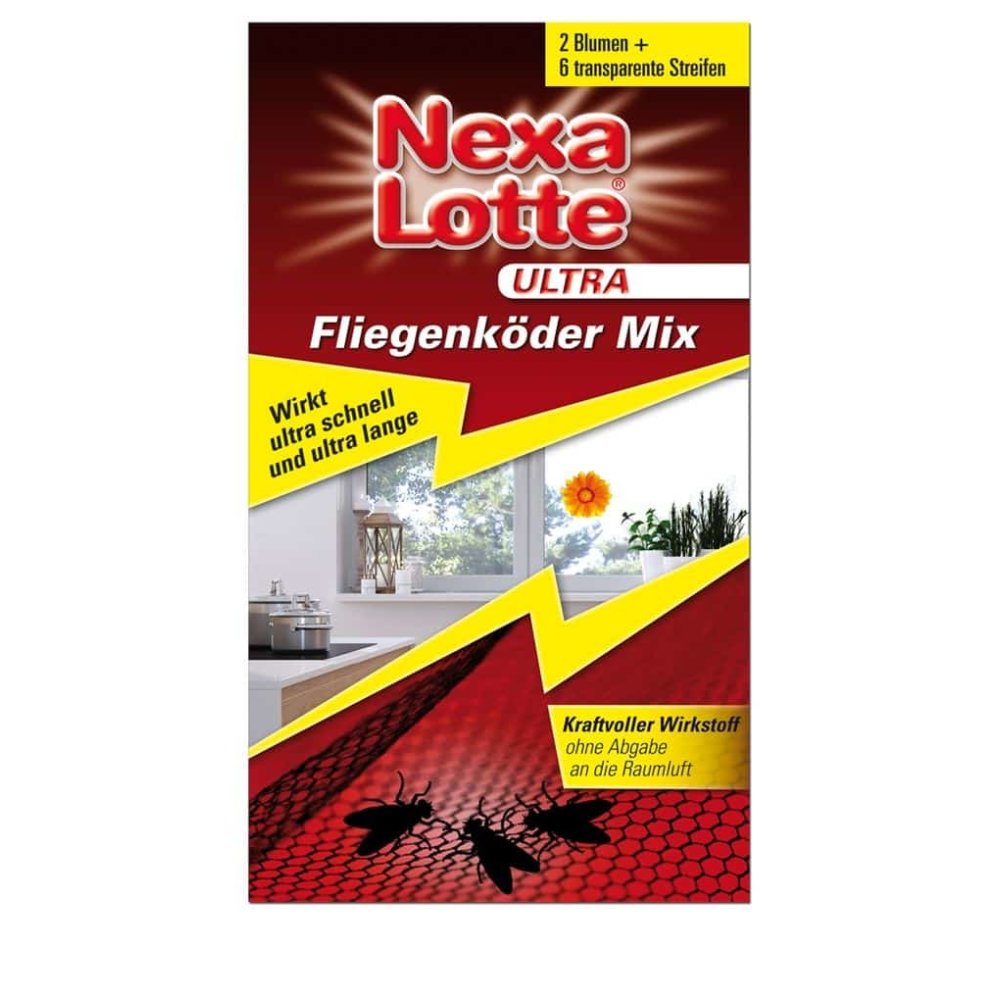 NEXA LOTTE® Ultra Isca para Moscas Mix 2 Imagens+ 6 Tiras