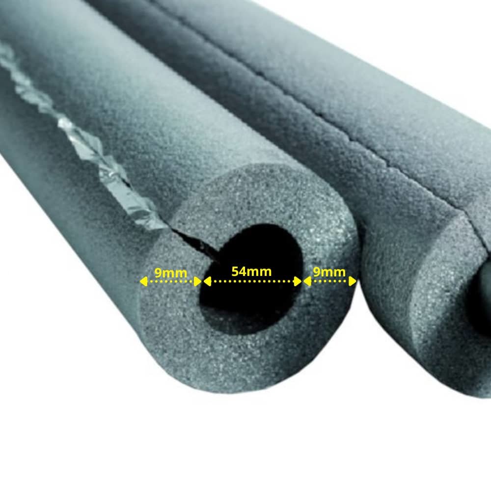 CLIMAFLEX® XT 2m Tubo Isolante Ø 54 mm x 9 mm Isolamento autoadesivo