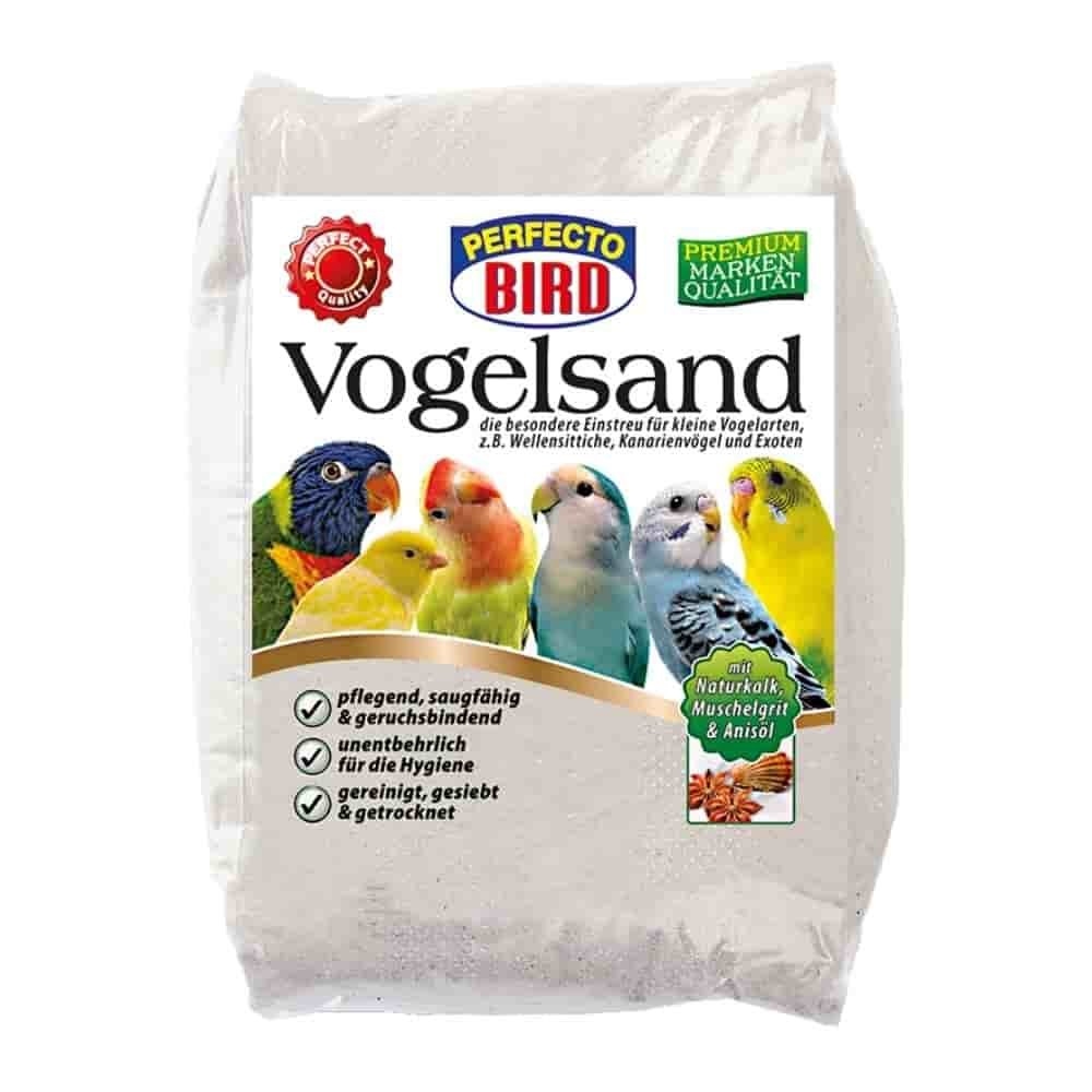 Perfecto Bird Areia para Pássaros natural 2, 5 kg