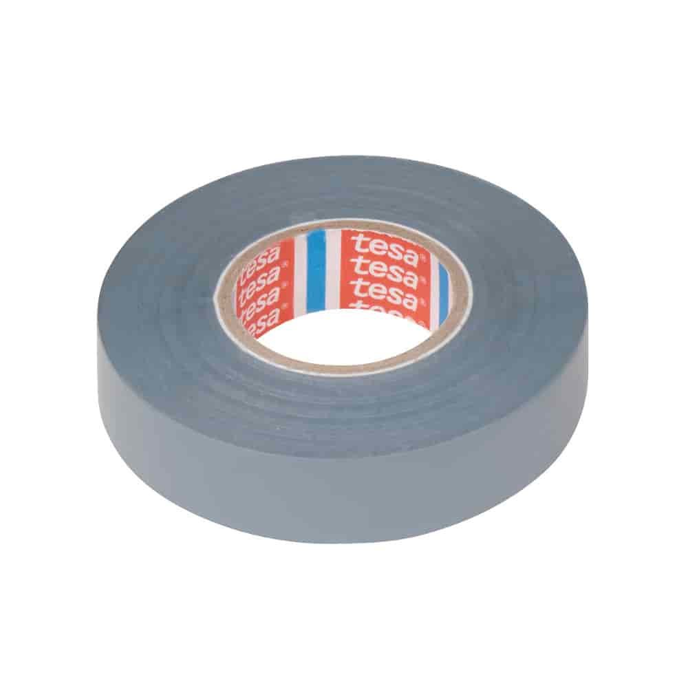 tesa tesaflex Fita Isolante 4163 PVC 19 mm x 33 m (cinza)