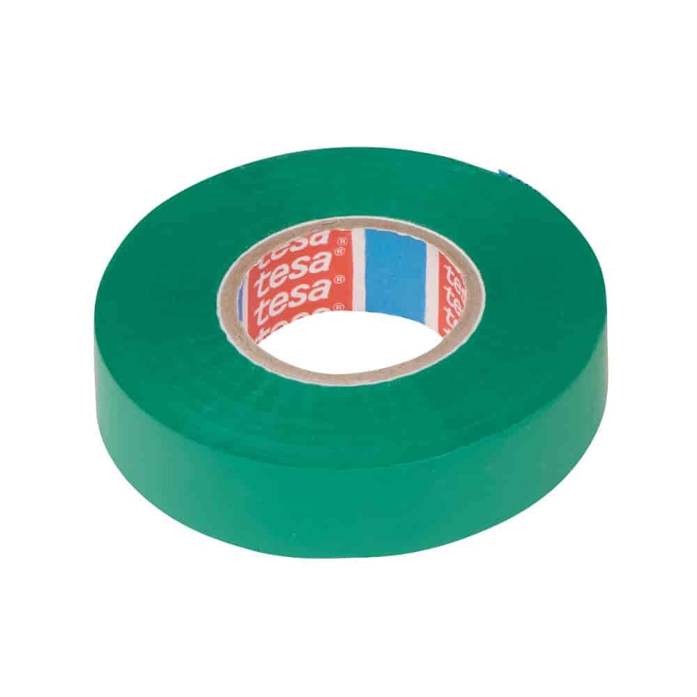 tesa tesaflex Fita Isolante 4163 PVC 19 mm x 33 m (verde)