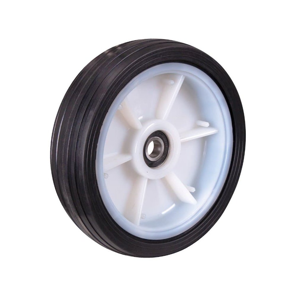 Roda de borracha maciça 260 x 65 mm para carrinhos de transporte