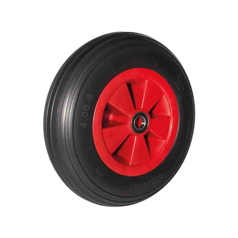 Roda PU 390 x 90 mm para Carrinho de Transporte