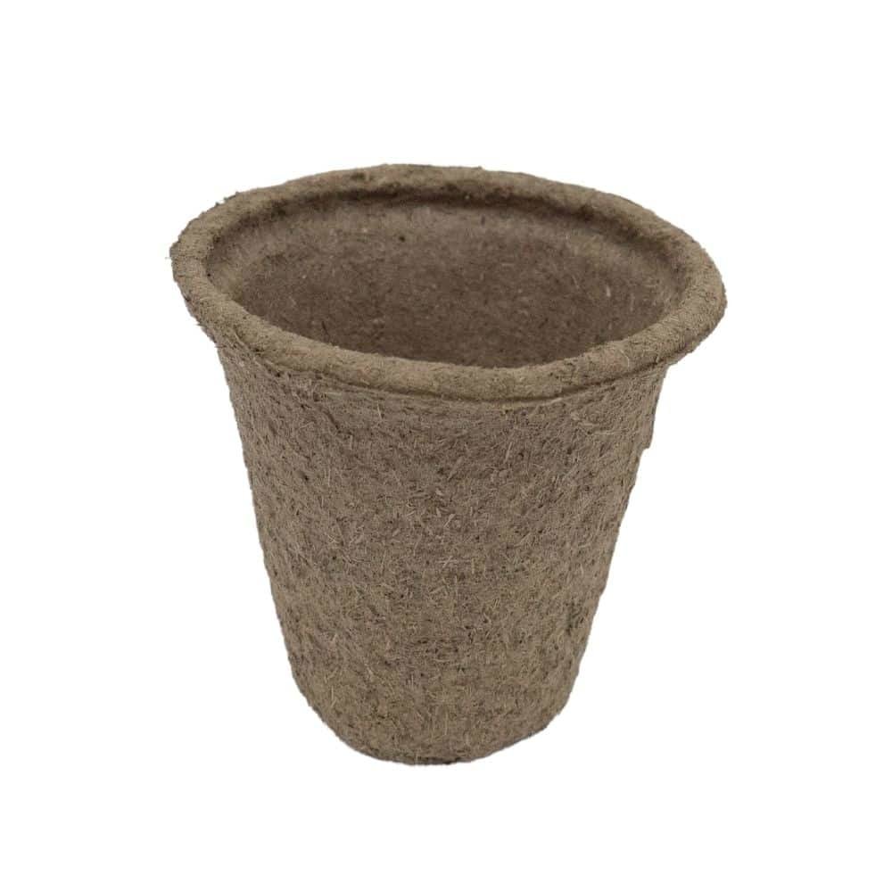 Vaso de Plantio 8 x 8 cm compostável