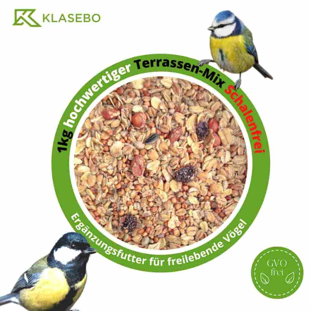 Alimento para Pássaros Selvagens Mistura para Terraços 1 Kg