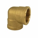 Conector de Rosca de Latão Cotovelo 90° 1 1/4" IG x 1 1/4" IG