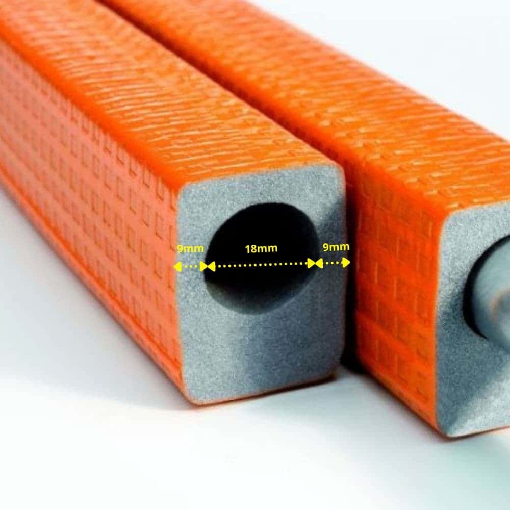 EXZENTROFLEX® Compact 2m Ø 18 mm 9 mm Isolamento