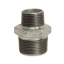 Conexão Rosqueada de Ferro Maleável Niple Redutor 3/4" AG x 1/2" AG