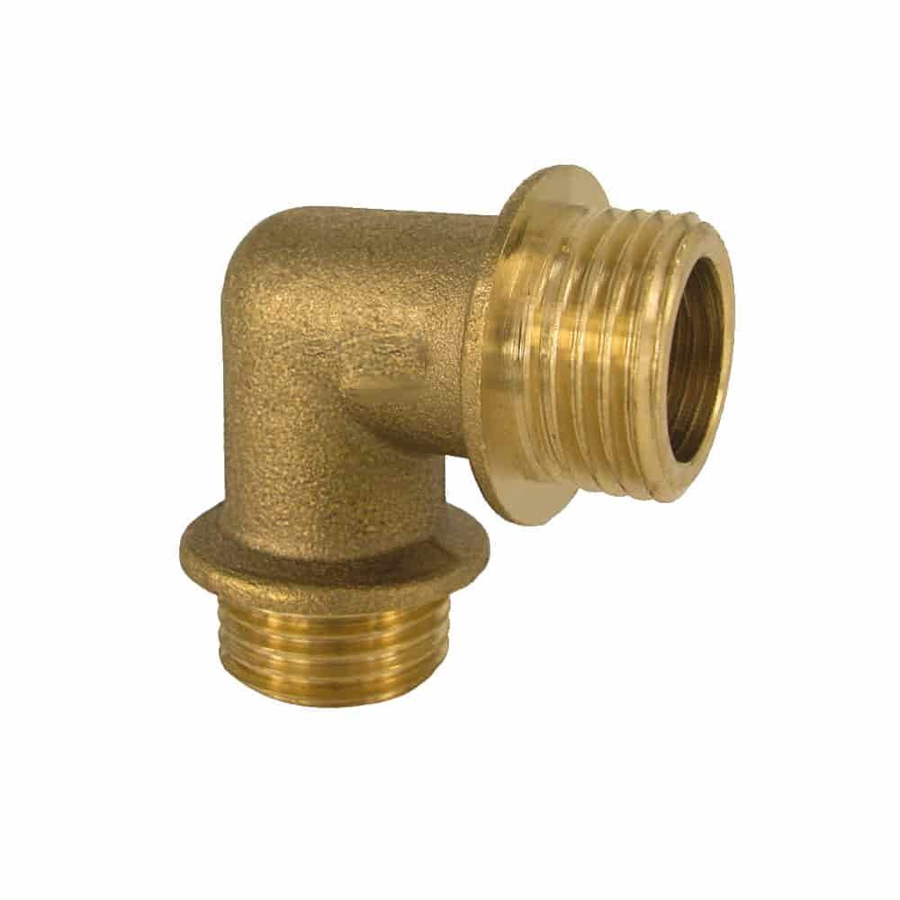 Threaded Fitting Brass Elbow 90° 3/4" M x 3/4" M