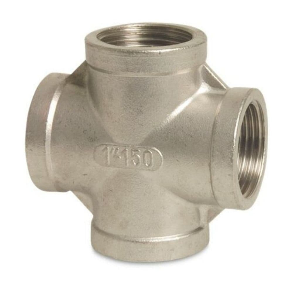 Threaded Fitting Stainless Steel Crosspiece 90° 3/8" IG