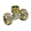 Conector de Rosca T-Peça 26 x 3 - 1" AG - 26 x 3