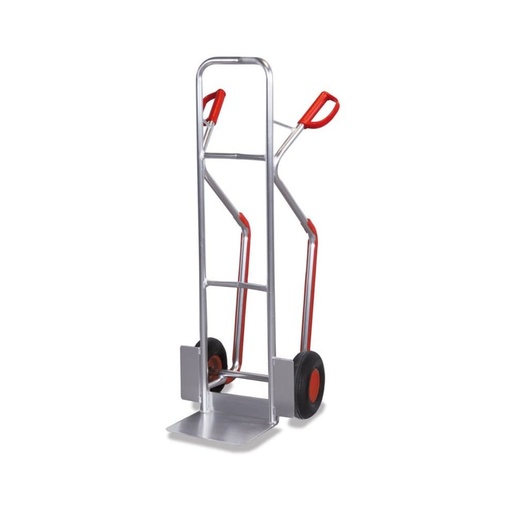 [BONI-ap-710.005] Carro de mão de alumínio 200 kg com patins deslizantes 570 x 615 x 1300 mm (L)