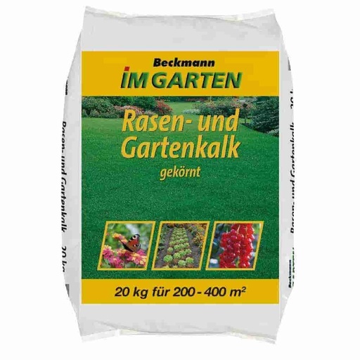 [BONI-11190] 20kg de cal granular para gramado e jardim 200-400m² (Cal Calcárea)