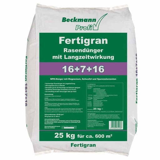 [BONI-42239] 25kg de Fertilizante para Gramado Fertigran 16+7+16 com Efeito Duradouro para aproximadamente 600m²